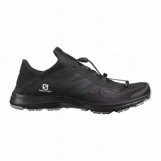Black Men's Salomon AMPHIB BOLD 2 Water Shoes | 817-BIXPVU