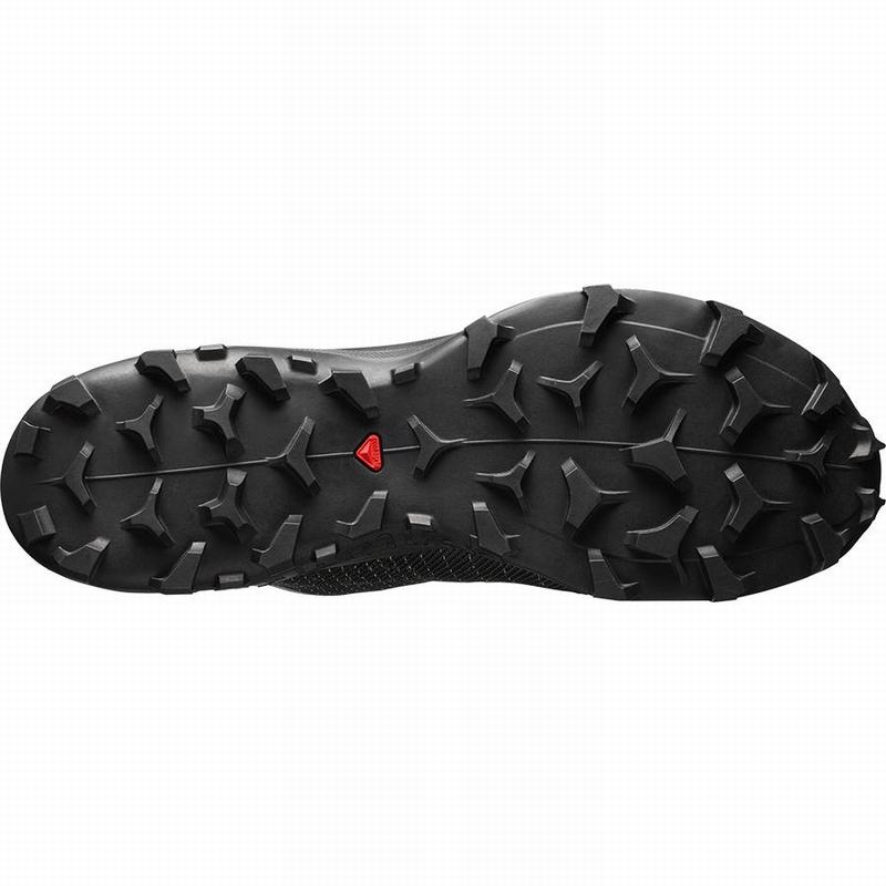Black Men's Salomon CROSS /PRO Trail Running Shoes | 805-MGRPIO