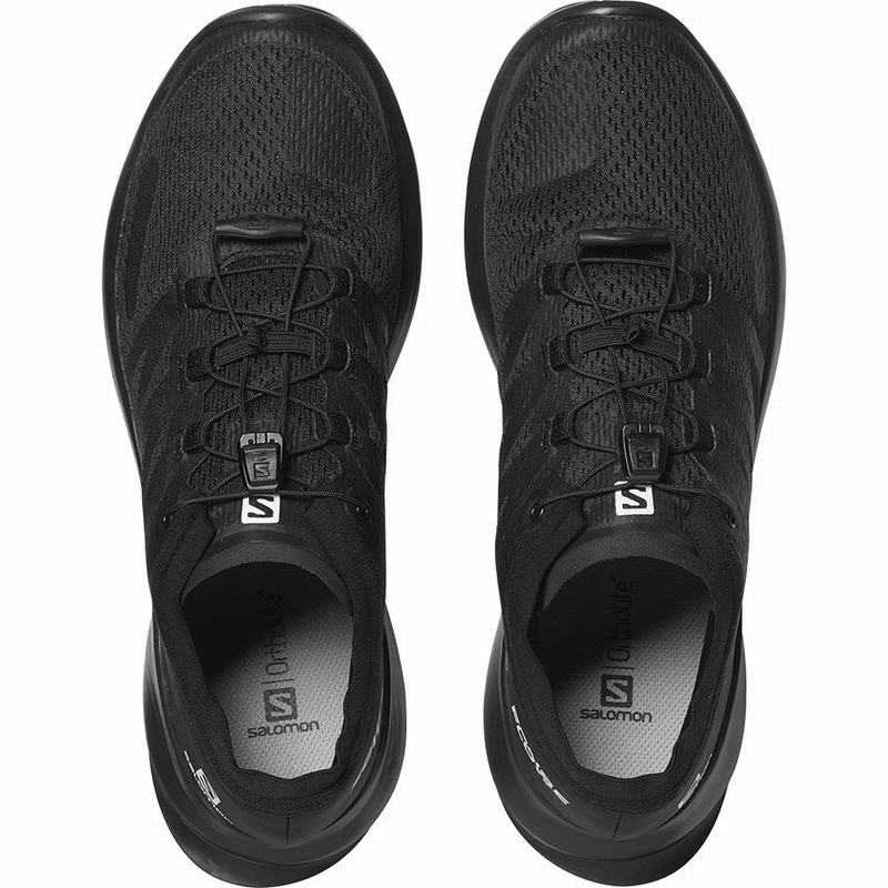Black Men's Salomon SENSE FLOW Trail Running Shoes | 940-PXIBRF