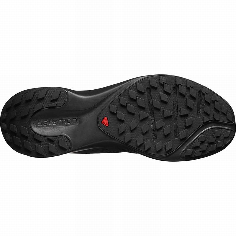 Black Men's Salomon SENSE FLOW Trail Running Shoes | 940-PXIBRF