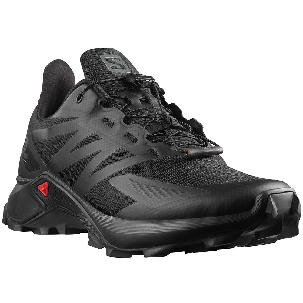 Black Men's Salomon SUPERCROSS BLAST Trail Running Shoes | 964-NVRUSA