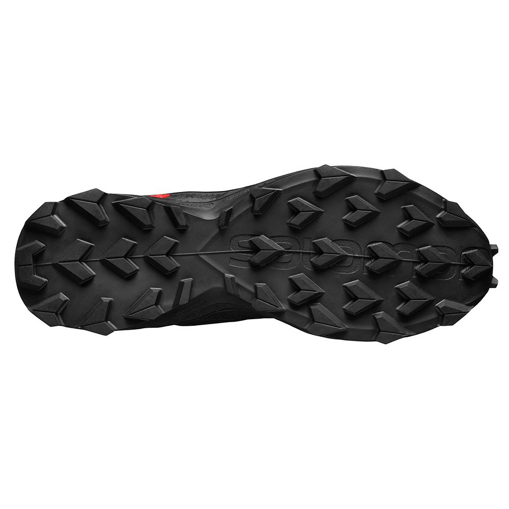 Black Men's Salomon SUPERCROSS BLAST Trail Running Shoes | 964-NVRUSA