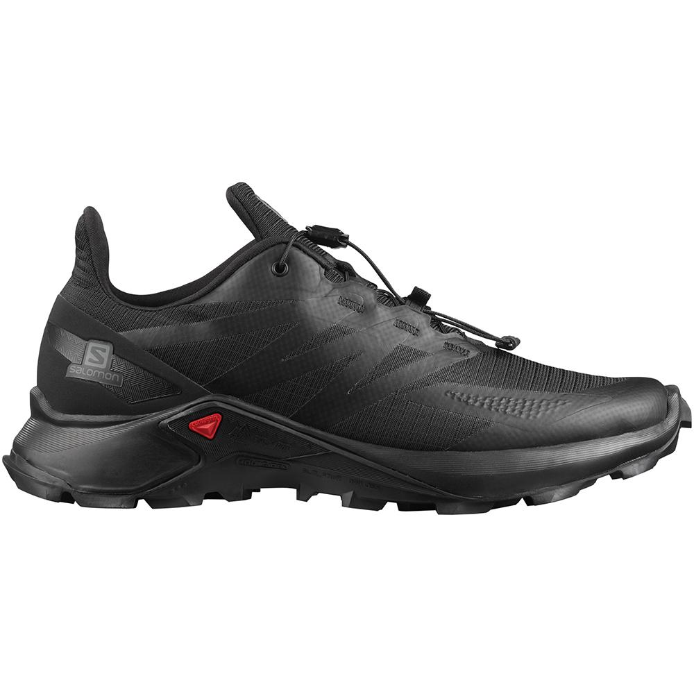 Black Men\'s Salomon SUPERCROSS BLAST Trail Running Shoes | 964-NVRUSA
