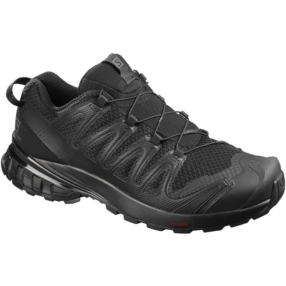 Black Men's Salomon XA PRO 3D V8 Trail Running Shoes | 914-EZQSOW