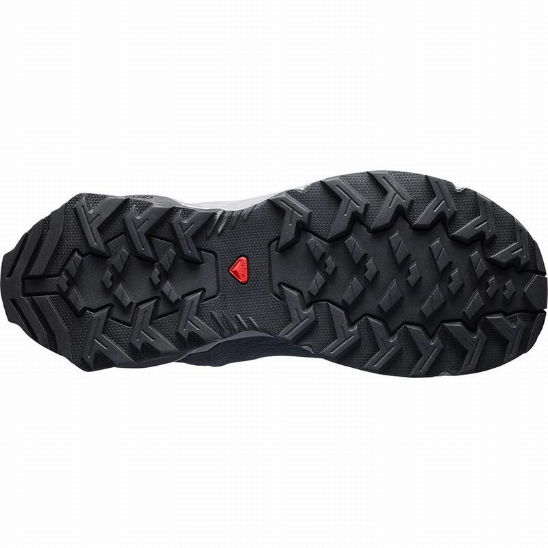 Dark Blue / Black Women's Salomon X REVEAL GORE-TEX Hiking Shoes | 641-RKXZGF