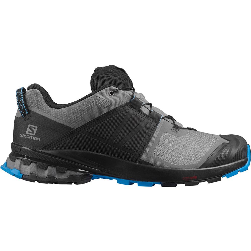 Gray Men\'s Salomon XA WILD Trail Running Shoes | 910-WPNMIQ