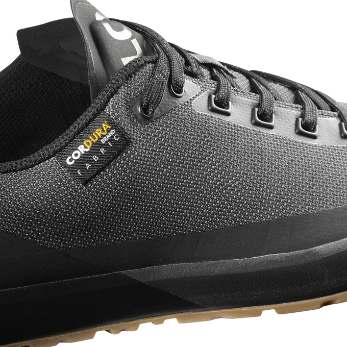 Grey / Black Women's Salomon ACRO Running Shoes | 943-KRIHSW