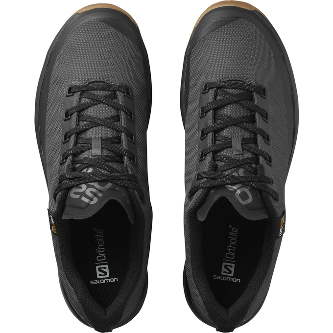 Grey / Black Women's Salomon ACRO Running Shoes | 943-KRIHSW