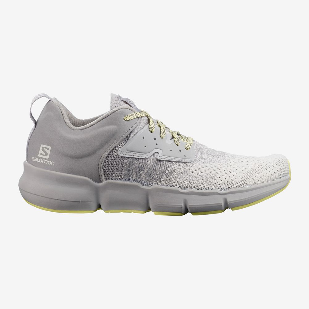 Grey Men\'s Salomon PREDICT SOC Running Shoes | 348-NWBGAP