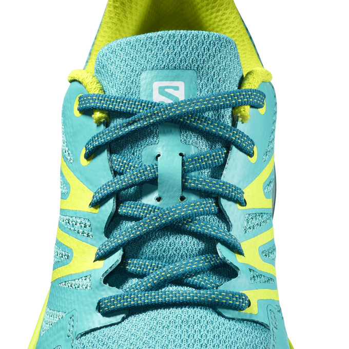 Light Blue Women's Salomon SENSE ESE W Trail Running Shoes | 375-VSZBUG