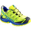 Purple / Orange Kids' Salomon XA PRO 3D CSWP K Trail Running Shoes | 847-OVIWDN