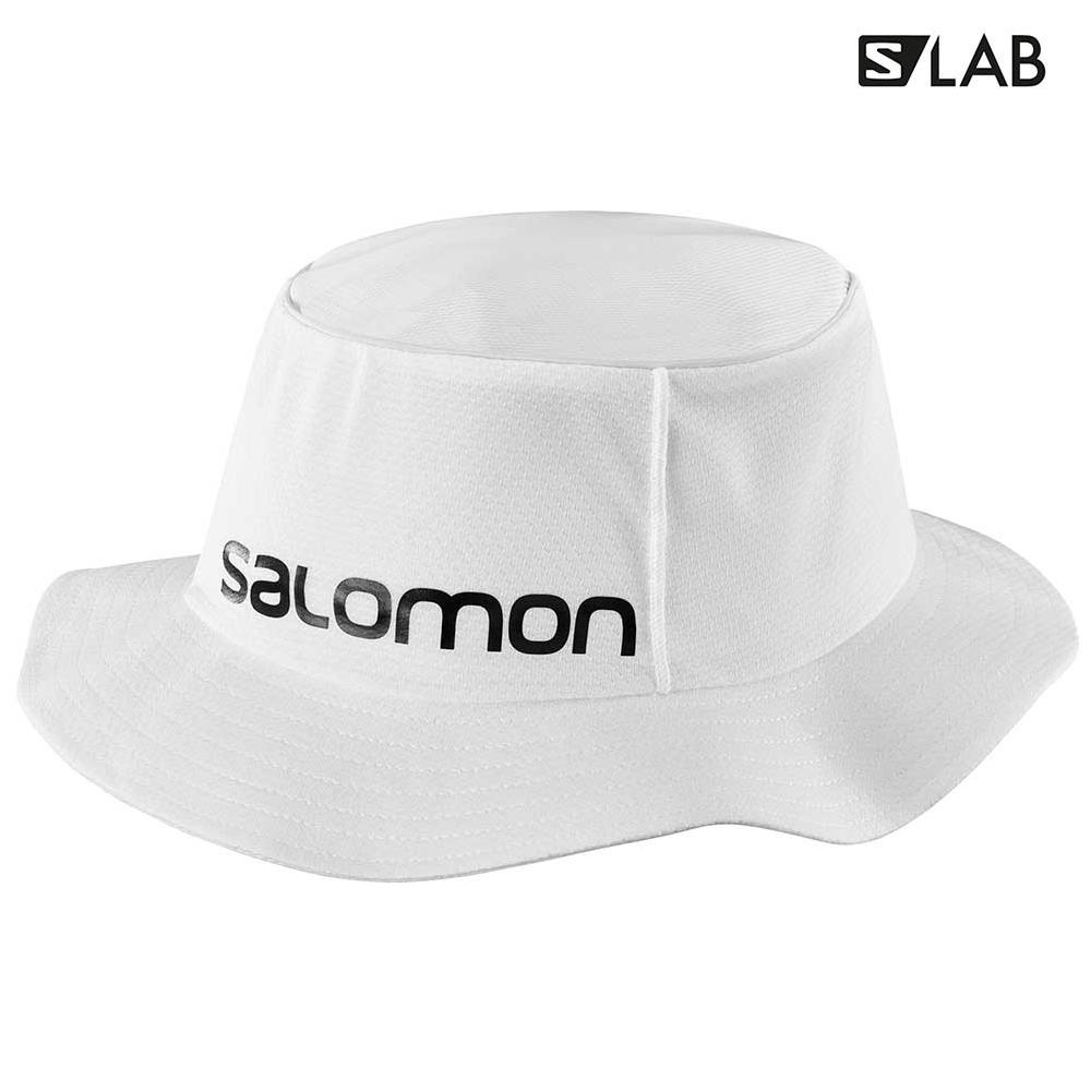 White Men\'s Salomon S/LAB SPEED BOB Hats | 260-OHPFBC