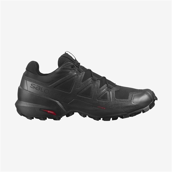 Black Men's Salomon SPEEDCROSS 5 Trail Running Shoes | 284-KRJYCO