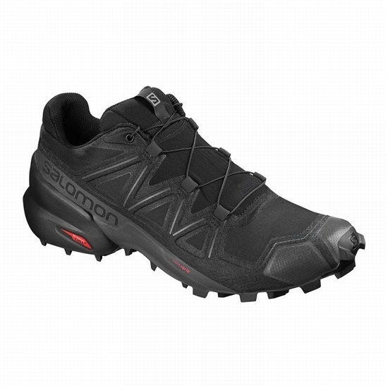 Black Men's Salomon SPEEDCROSS 5 Trail Running Shoes | 574-OYJDSX