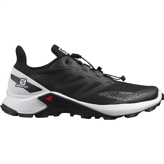 Black Men's Salomon SUPERCROSS BLAST Trail Running Shoes | 952-LGUNDR