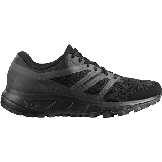 Black Men's Salomon TRAILSTER 2 Trail Running Shoes | 603-EFTPVY