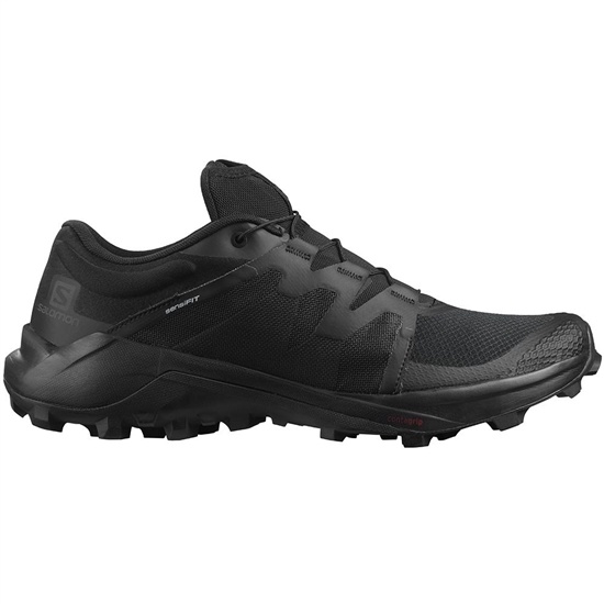 Black Men's Salomon WILDCROSS Trail Running Shoes | 295-BWIQVN