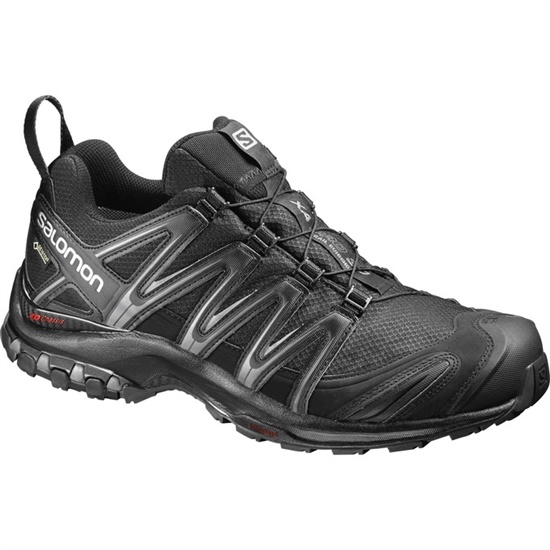 Black Men's Salomon XA PRO 3D GTX Trail Running Shoes | 650-CVUDJX