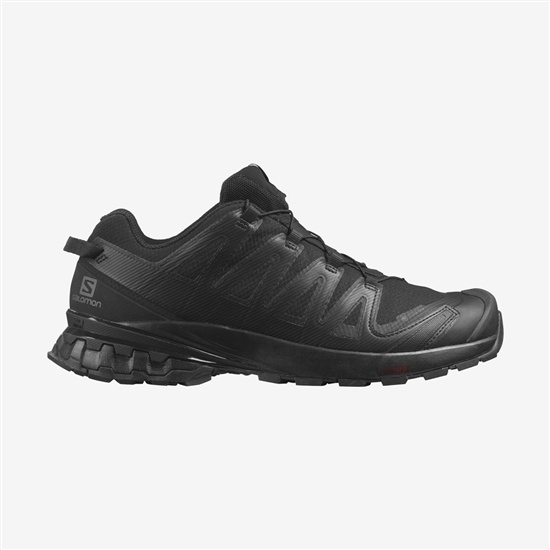 Black Men's Salomon XA PRO 3D V8 GORE-TEX Trail Running Shoes | 184-XORATD