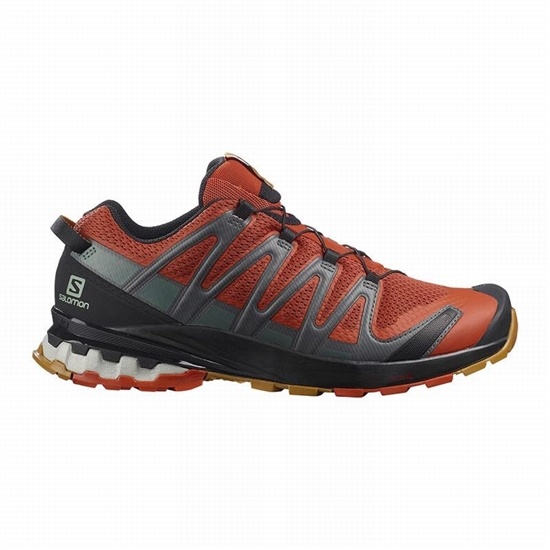 Black Men's Salomon XA PRO 3D V8 Trail Running Shoes | 081-NVEPOI