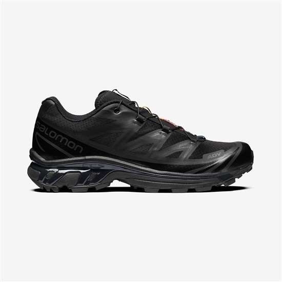 Black Men's Salomon XT-6 Sneakers | 439-XLPWBD