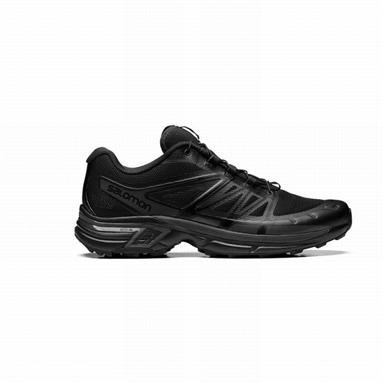 Black Men's Salomon XT-WINGS 2 Trail Running Shoes | 602-DMLQBS