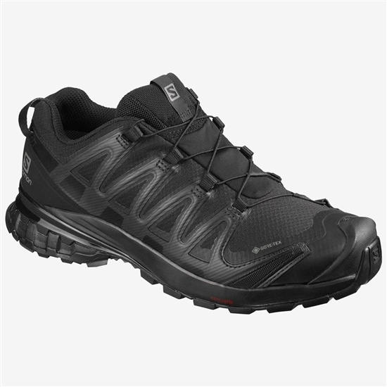 Black Women's Salomon XA PRO 3D V8 GORE TEX Hiking Shoes | 136-BZNRJP