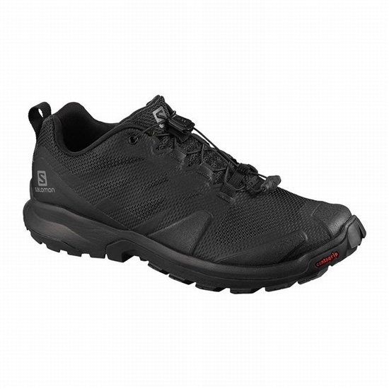 Black Women's Salomon XA ROGG W Trail Running Shoes | 531-WLADQT