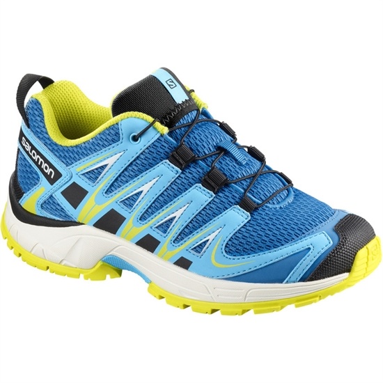 Blue Kids' Salomon XA PRO 3D J Trail Running Shoes | 691-YEBHFA