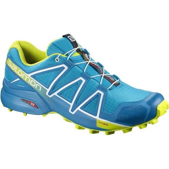 Blue Men's Salomon SPEEDCROSS 4 Trail Running Shoes | 817-JHEAYR