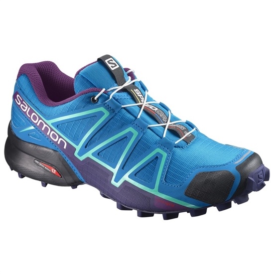 Blue Women's Salomon SPEEDCROSS 4 W Trail Running Shoes | 956-ZVJRYE