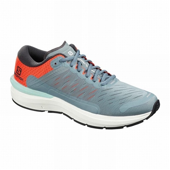 Dark Blue / Orange Men's Salomon SONIC 3 CONFIDENCE Running Shoes | 837-OLBFCS