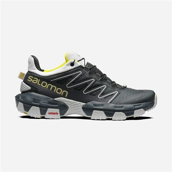 Dark Blue / White Men's Salomon XA PRO STREET Trail Running Shoes | 458-QGFBHE