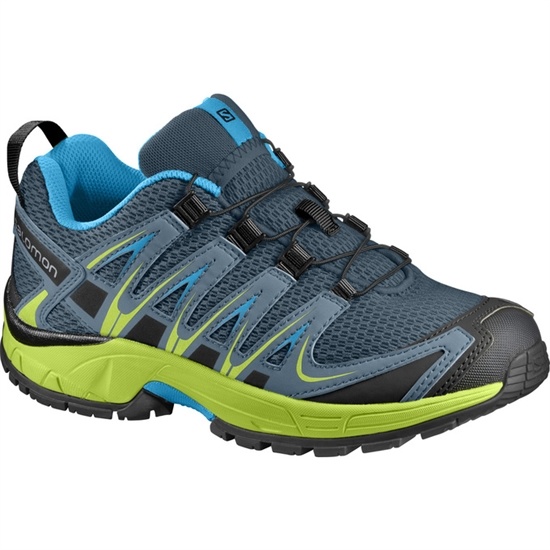 Dark Turquoise Kids' Salomon XA PRO 3D J Trail Running Shoes | 769-QERFCV
