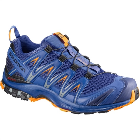 Deep Blue Men's Salomon XA PRO 3D Trail Running Shoes | 279-ACNPTH