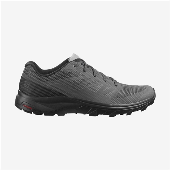 Grey Men's Salomon OUTLINE Hiking Shoes | 258-FZUERH