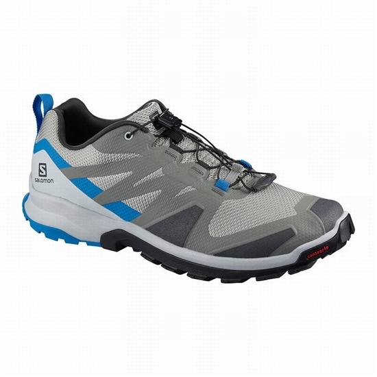 Grey Men's Salomon XA ROGG Trail Running Shoes | 031-UVMTFQ