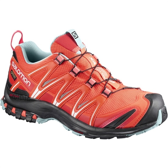 Orange Women's Salomon XA PRO 3D GTX W Trail Running Shoes | 695-JWBLYT