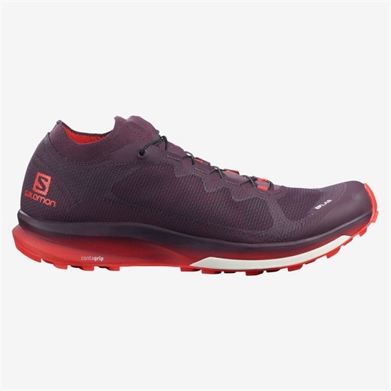 Purple Women's Salomon S/LAB ULTRA 3 Trail Running Shoes | 291-HVBQXF