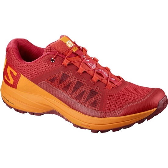 Red / Orange Men's Salomon XA ELEVATE Trail Running Shoes | 143-AFRTSY