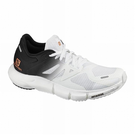 White / Black Women's Salomon PREDICT 2 Running Shoes | 175-ZQJRKX